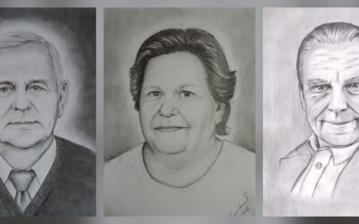 Portret osób starszych w rysunku ołówkiem – jak uniknąć efektu „postarzenia”
