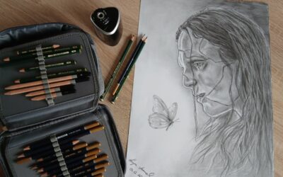 Portret Stworzenia z „Frankensteina” Guillermo del Toro – zapis procesu rysunkowego